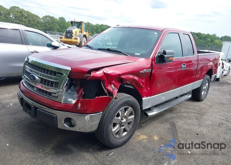 2014 Ford F-150 Xlt z USA, uszkodzony, nr VIN 1FTFX1CF5EFA24861